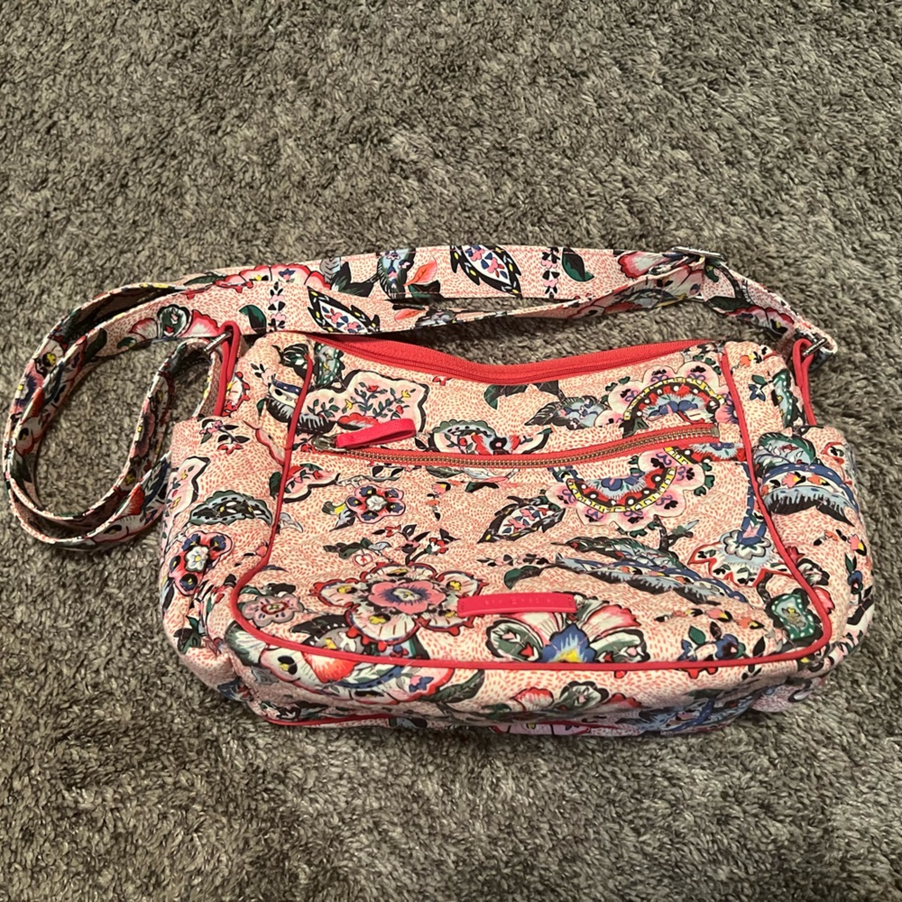 Vera Bradley Stitched Flower Purse